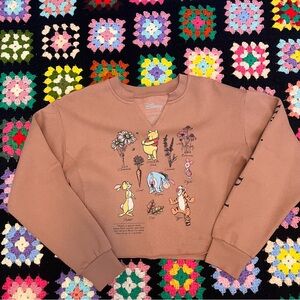 Winnie the Pooh Cropped Sweatshirt